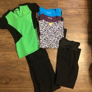 Women wonder wink scrubs